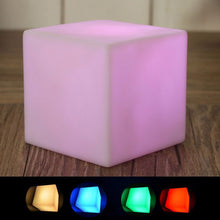 Load image into Gallery viewer, Night Light 7 color changing LED Cubes