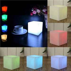 Night Light 7 color changing LED Cubes