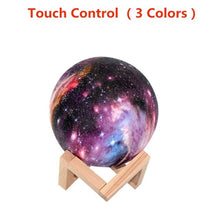 Load image into Gallery viewer, USB Recharge Colorful 3D Starry Sky Moonlight