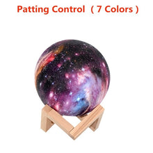Load image into Gallery viewer, USB Recharge Colorful 3D Starry Sky Moonlight