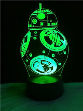 Load image into Gallery viewer, 2019 NEW 3D Lamp Death Star War