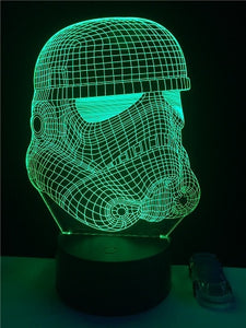 2019 NEW 3D Lamp Death Star War