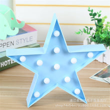 Load image into Gallery viewer, Kids Gift Star Moon LED Lamp Night Light