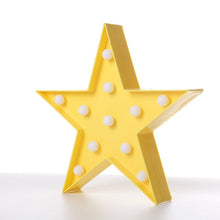 Load image into Gallery viewer, Kids Gift Star Moon LED Lamp Night Light