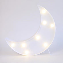 Load image into Gallery viewer, Kids Gift Star Moon LED Lamp Night Light