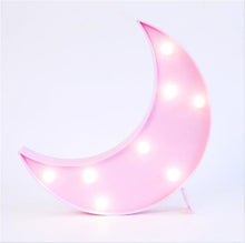 Load image into Gallery viewer, Kids Gift Star Moon LED Lamp Night Light