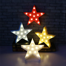 Load image into Gallery viewer, Kids Gift Star Moon LED Lamp Night Light