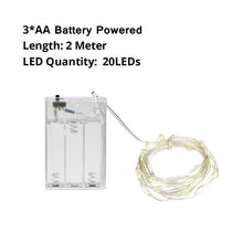 Load image into Gallery viewer, Cooper Wire Cabinet Lights 2M 5M 10M LED String Lights Home Decor