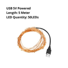 Load image into Gallery viewer, Cooper Wire Cabinet Lights 2M 5M 10M LED String Lights Home Decor