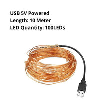 Load image into Gallery viewer, Cooper Wire Cabinet Lights 2M 5M 10M LED String Lights Home Decor