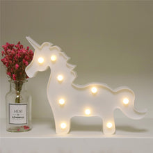 Load image into Gallery viewer, Unicorn 3D Animal Wall Lamps Home Decoration Night Light