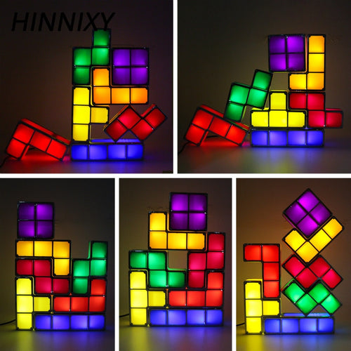 Baby Night Light Tetris Puzzle Lights