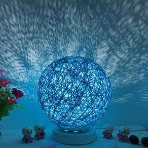 LED Moon Light 3D Print Magical Projection Night Light Lamp